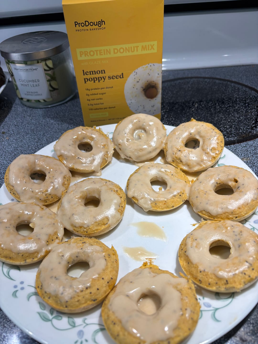 Customer photo review of Standard Flavors Protein Donut Mixes - One Time Purchase