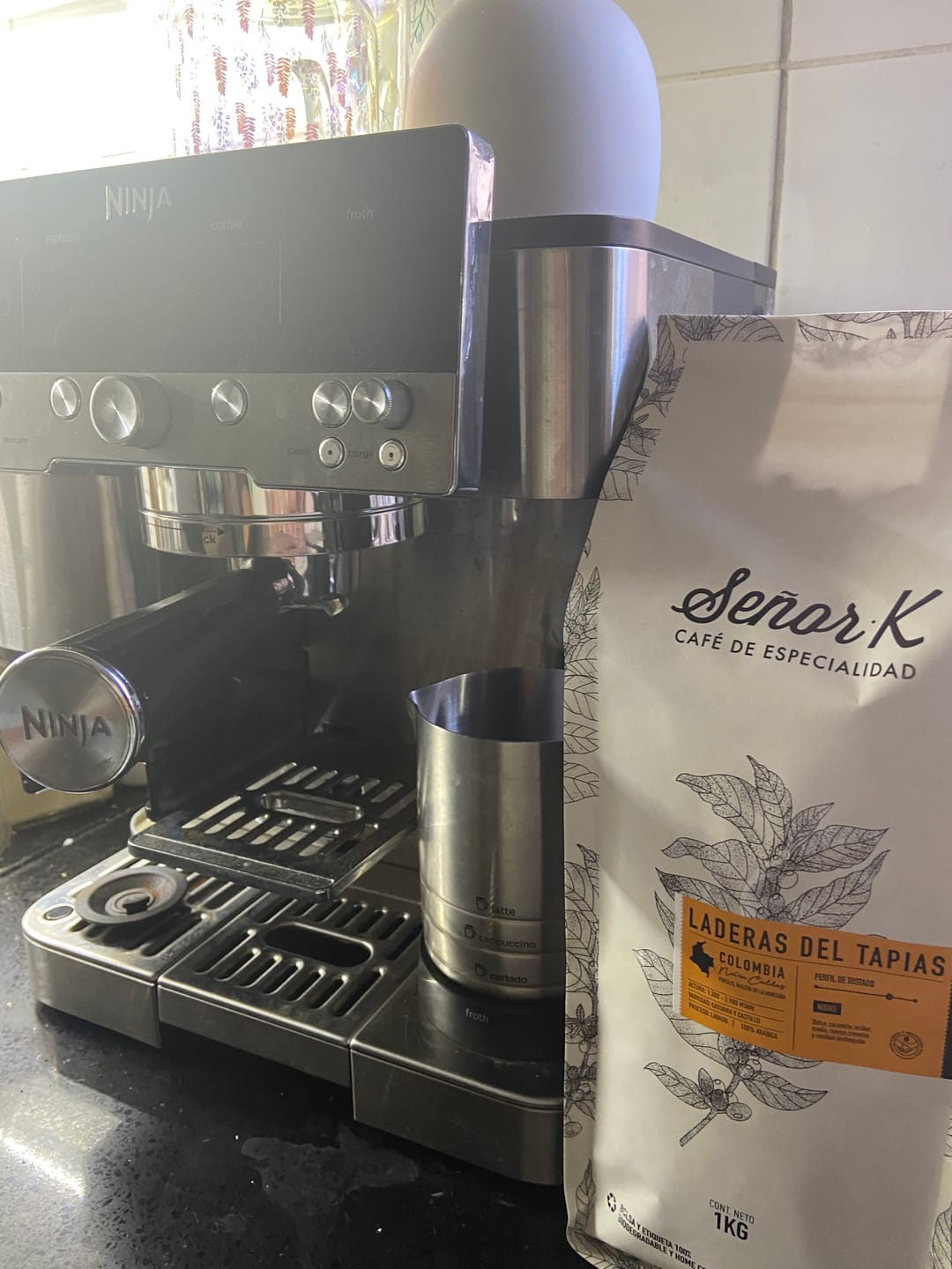 Customer photo review of Colombia | Laderas del Tapias Bolsa 1 KG | GRANO ENTERO
