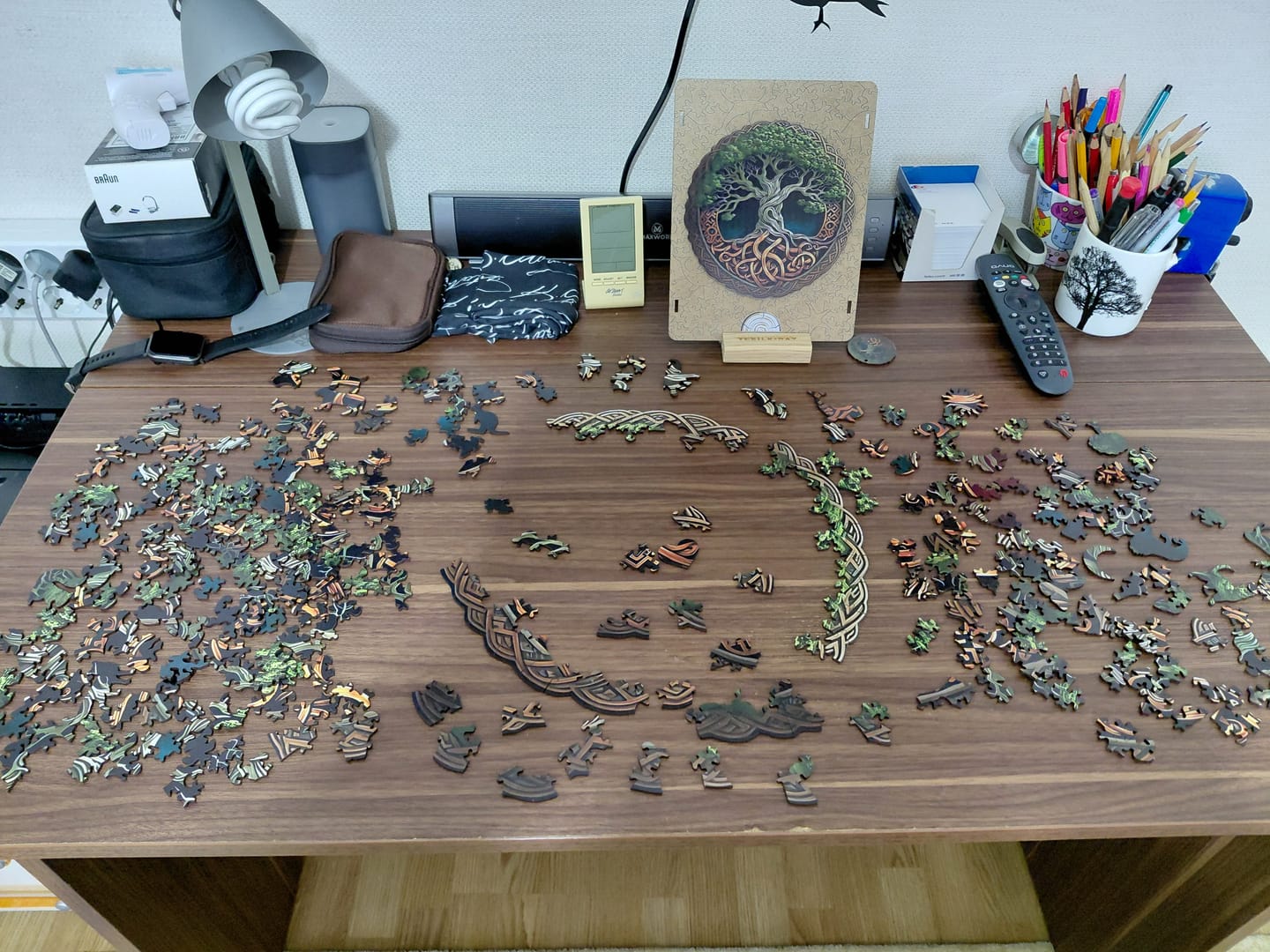 Customer photo review of Celtic Ağacı - Ahşap Puzzle