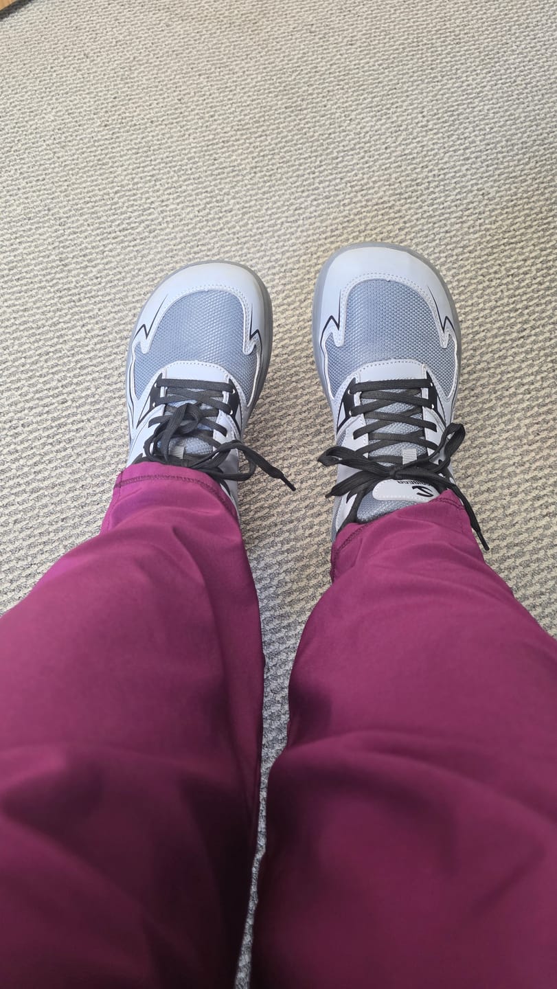 Customer photo review of Gladiolus - Wide Toe Sneakers