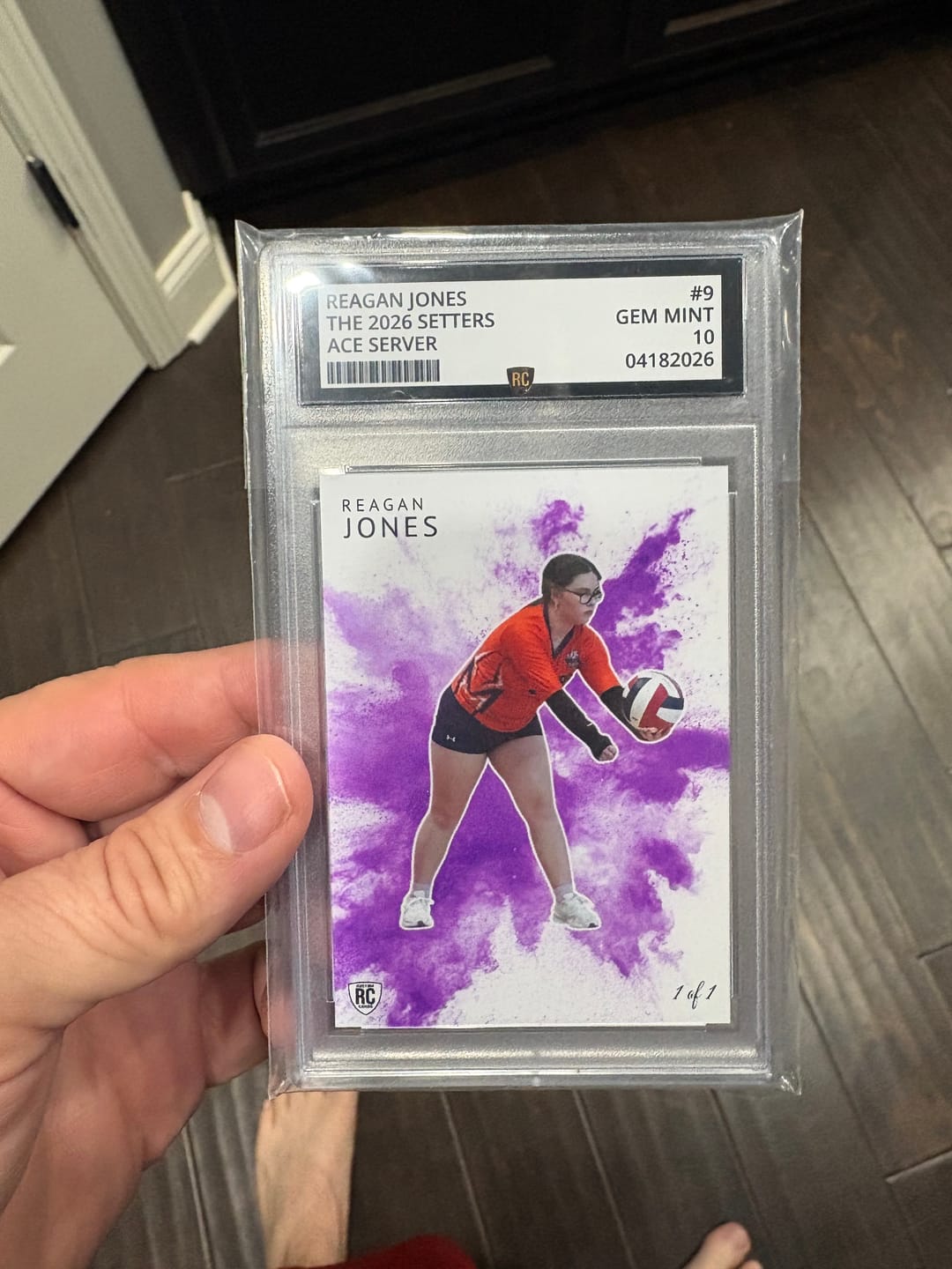 Customer photo review of Custom Graded Card