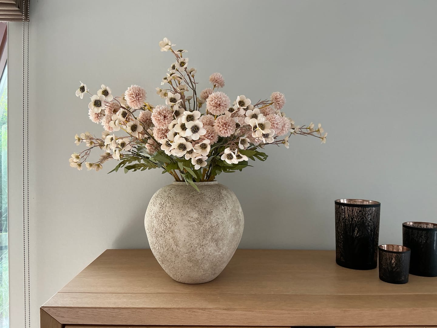 Customer photo review of Wax Arrangement - Crème