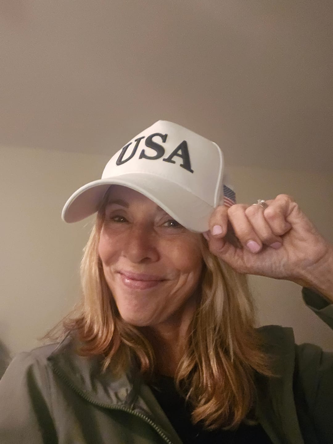 Customer photo review of USA 250th Anniversary Hat (1776–2026) — Embroidered Semiquincentennial Cap