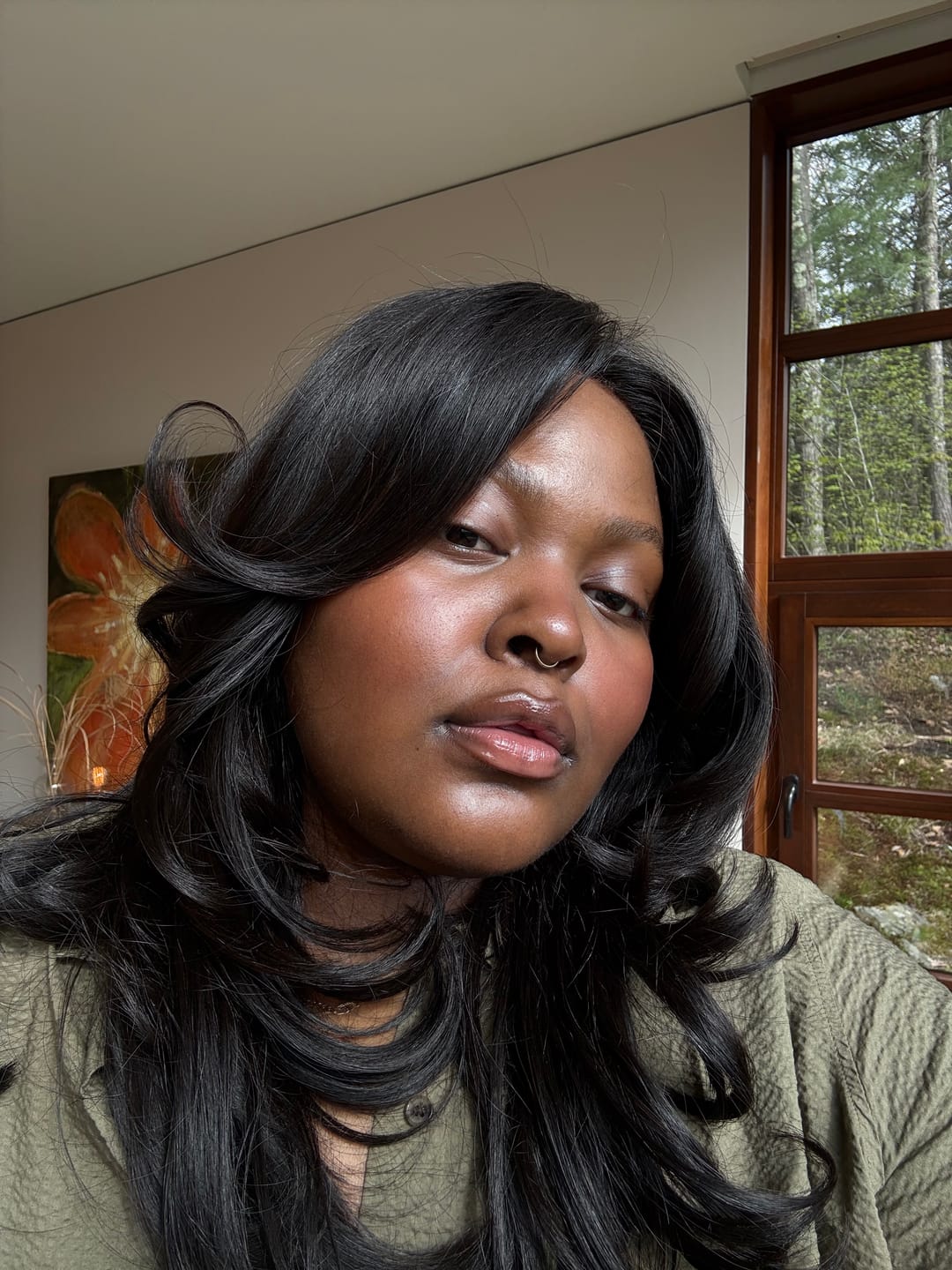 Customer photo review of Bold Layered Niro