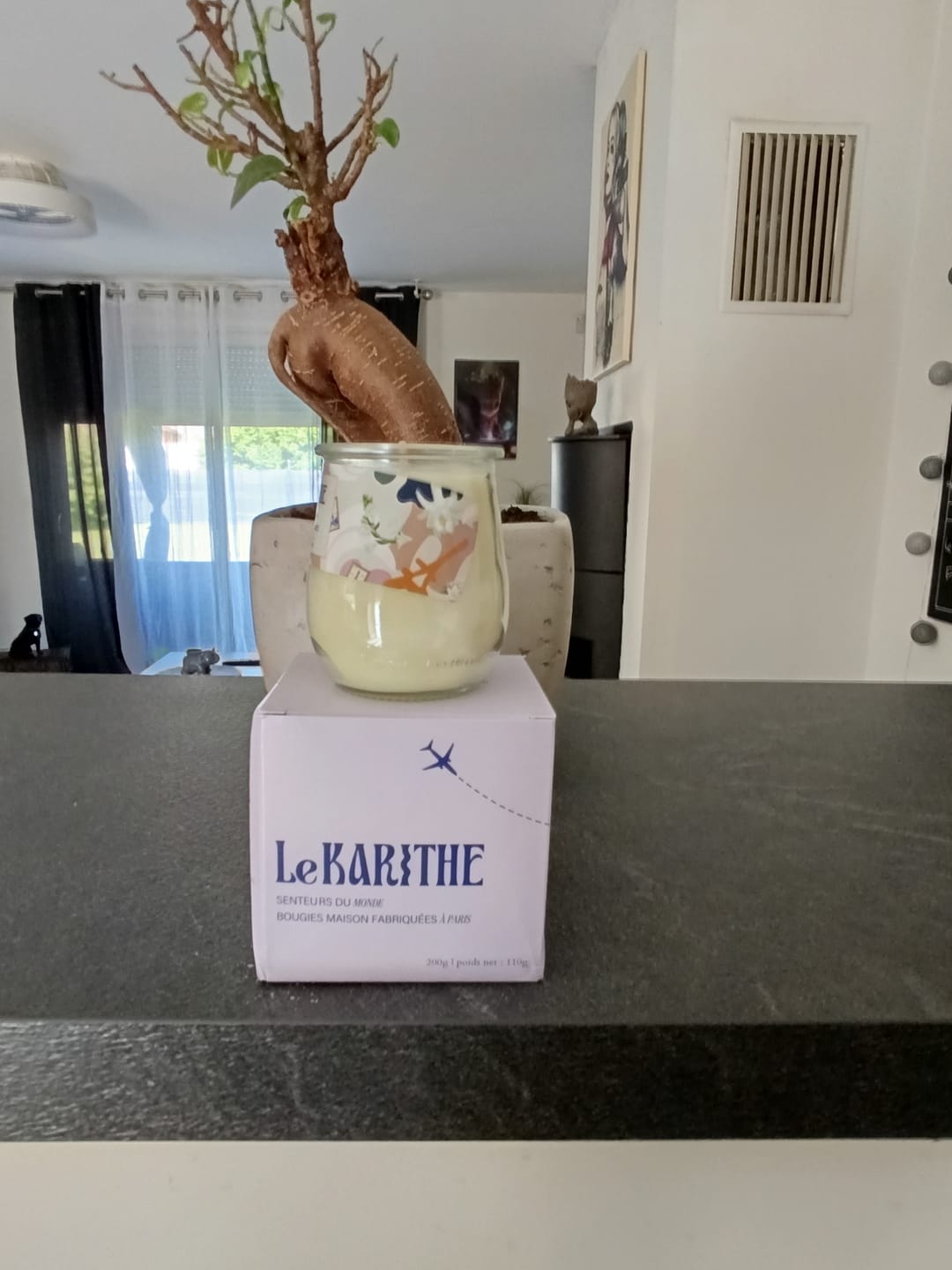 Customer photo review of Bougie Parfumée - Jardins de France