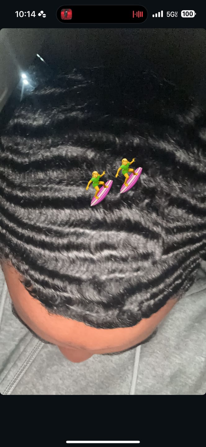 Customer photo review of Exotic Pomade Infused w/ Manuka Honey