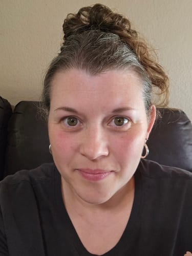 Customer's face after using Koriderm™ Time Reverse Cream, showing smooth and clear skin.