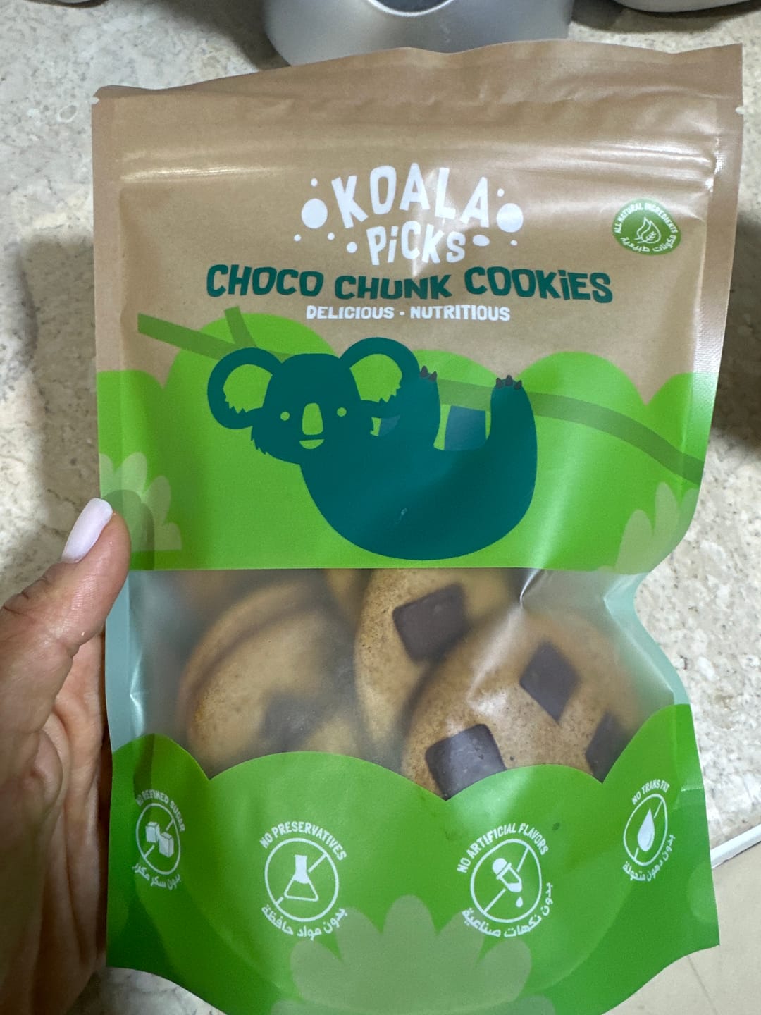 Customer photo review of Choco Chunk Cookies (8pcs)