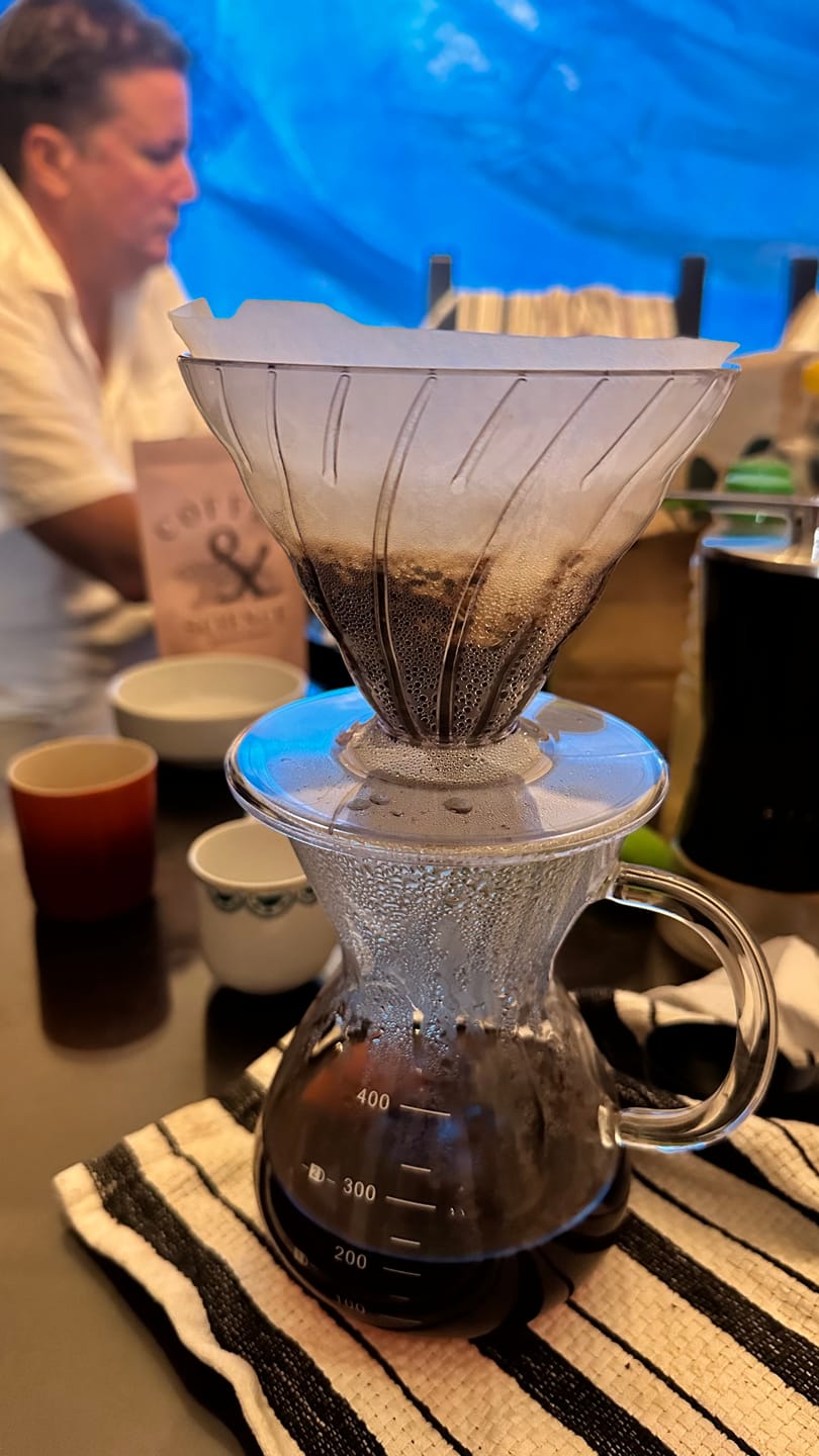 Customer photo review of Hario | Dripper V60 de polipropileno (1-4 tazas)