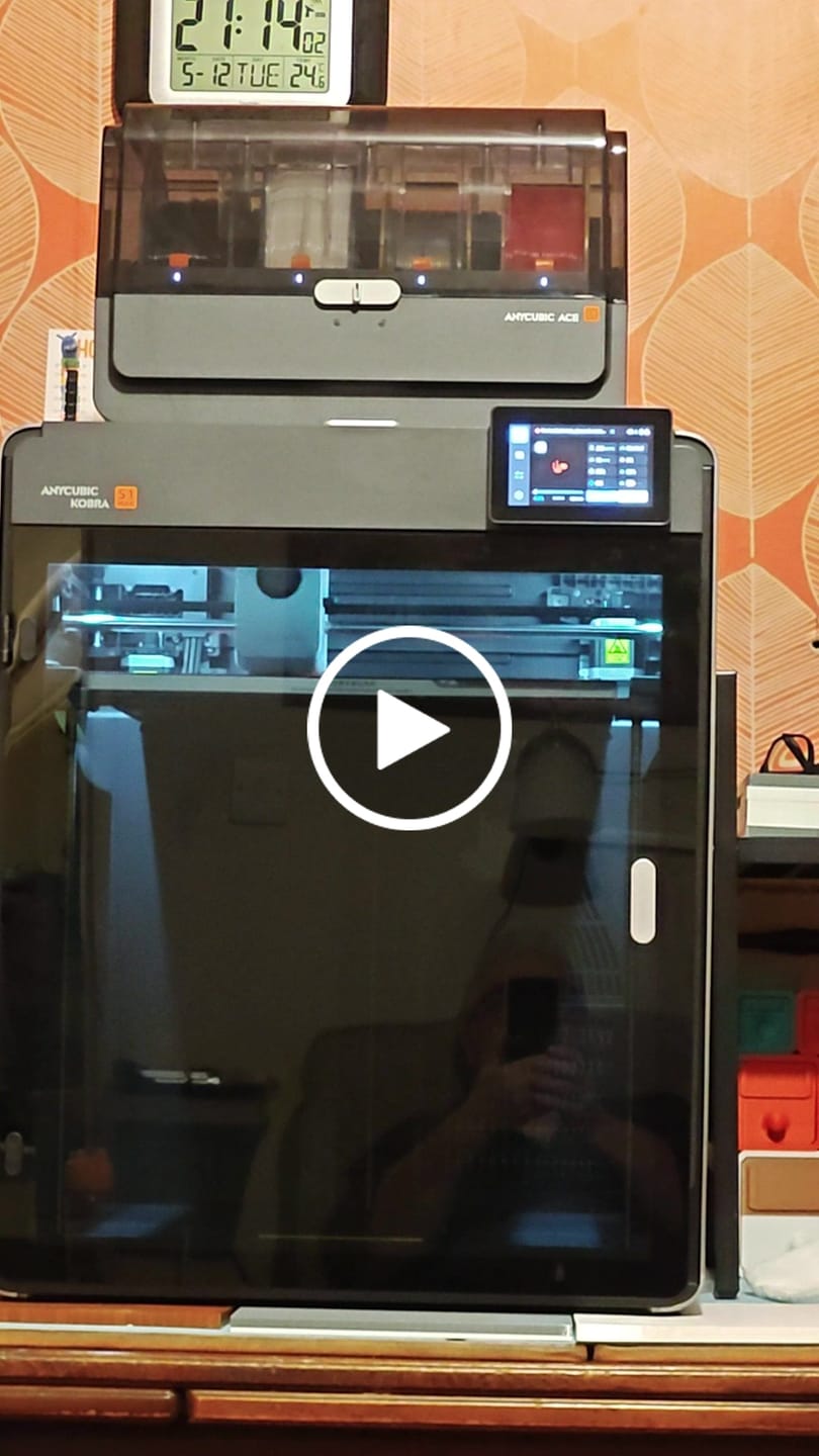 Customer video review of Anycubic Kobra S1 Max Combo