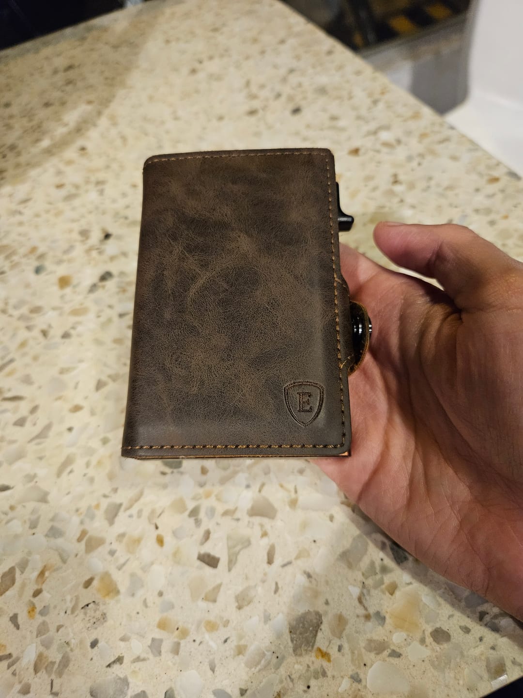 Customer photo review of E-DARK BROWN