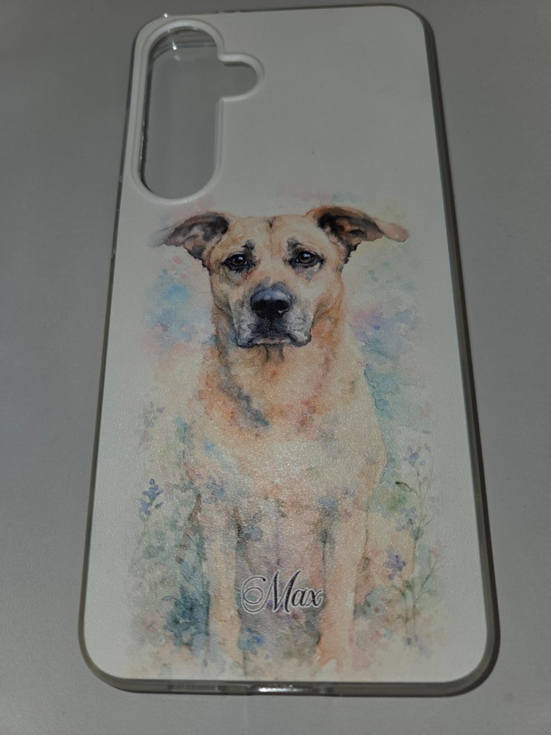 Customer photo review of Personalisierte Handyhülle - Watercolor