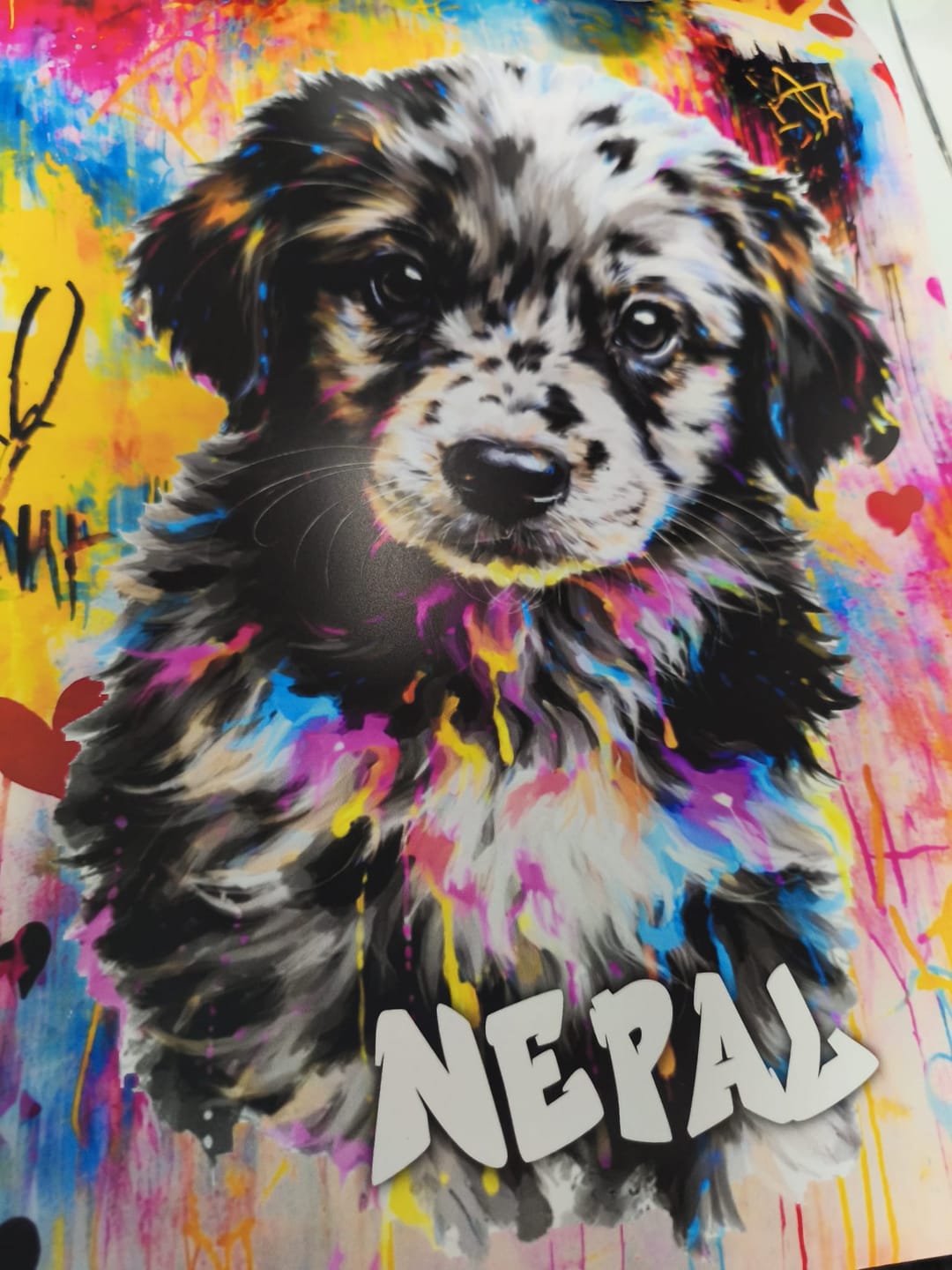 Customer photo review of Grafiti - Póster personalizado