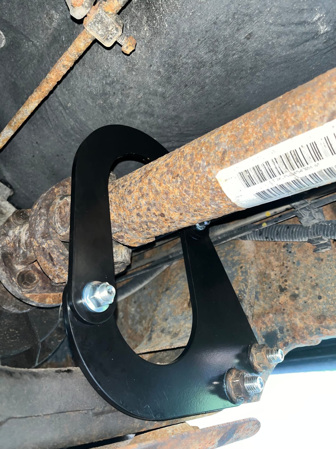 Customer photo review of 2003-2013 Ram 2500, 2003-2012 Ram 3500 Front Driveshaft Loop Kit