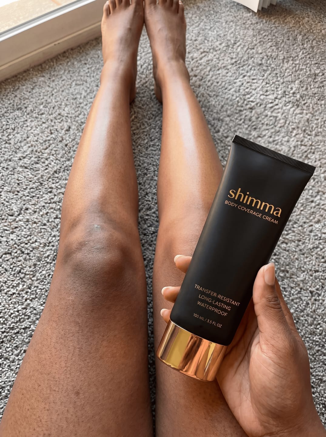 Customer photo review of Shimma™ Black Seed Oil Body Coverage Perfector