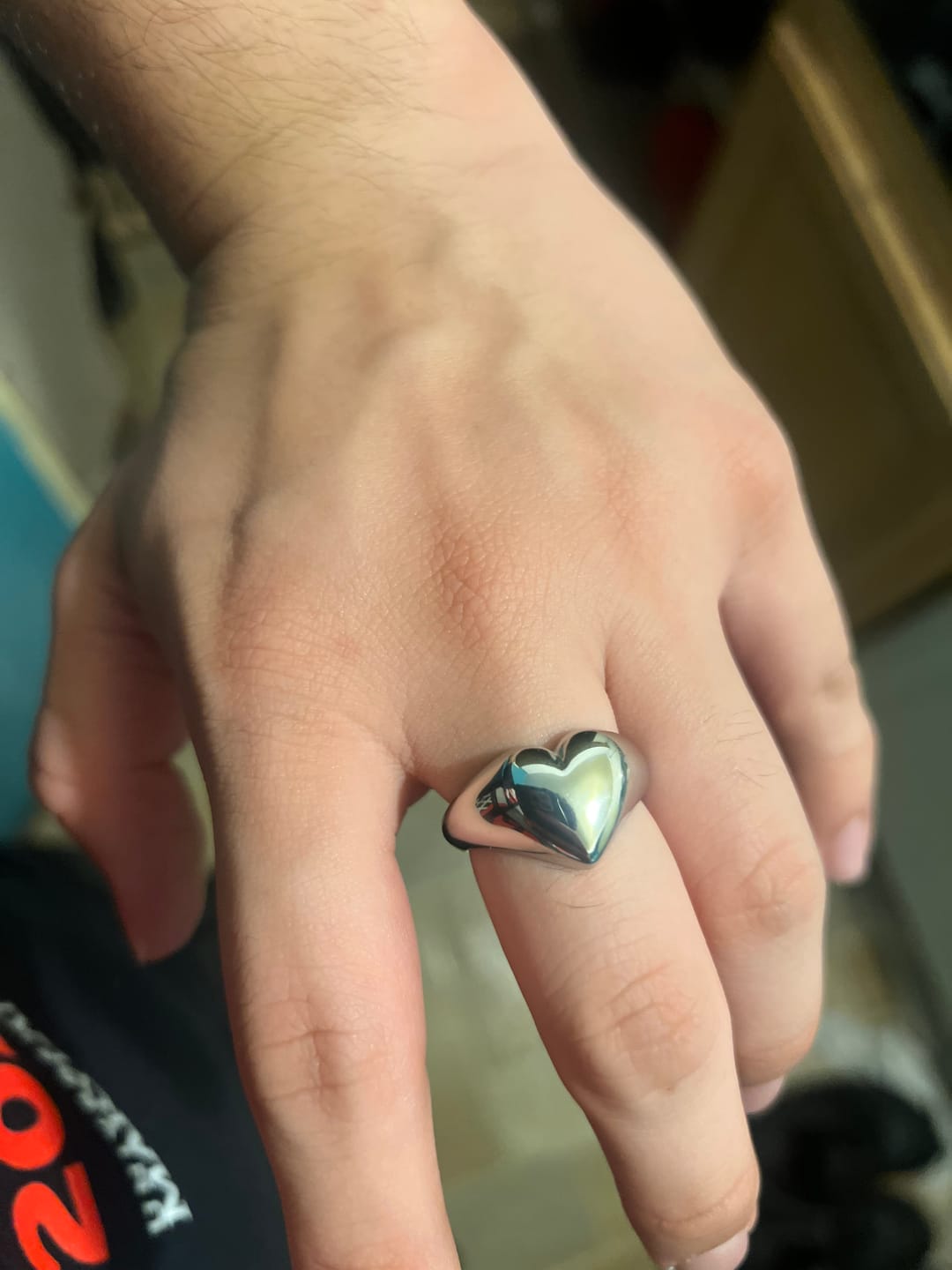 Customer photo review of HEART RING