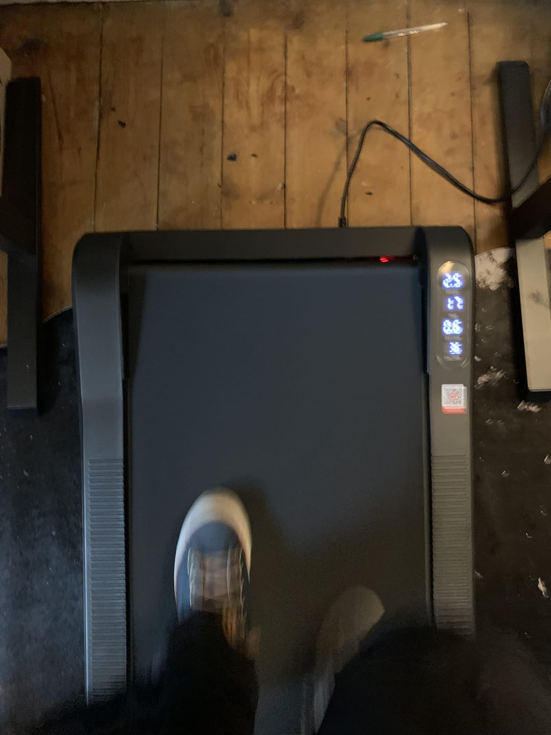 Customer photo review of STRIDE PRO | Mini Incline Walking Pad