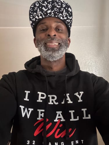 Customer photo review of WE WIN HOODIE