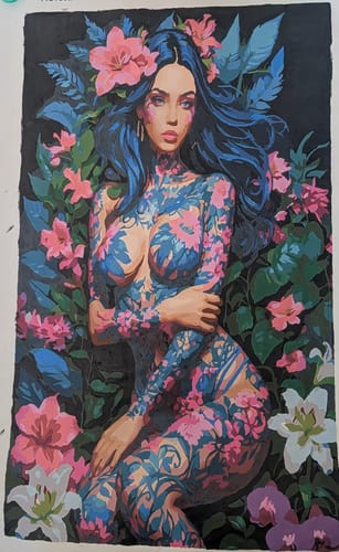 Customer photo review of The Painted Eden