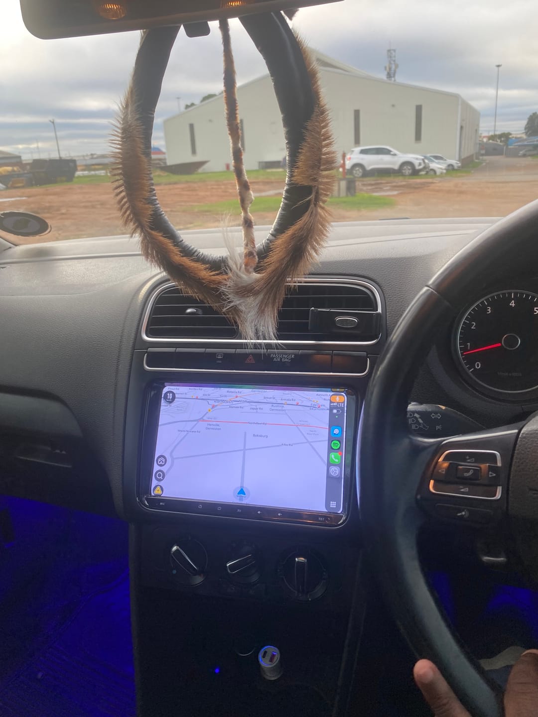 Customer photo review of Black Spider Apple Carplay Radio
