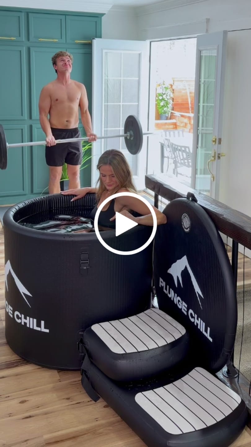 Customer video review of Cold Plunge Chiller + Tub (XXL)