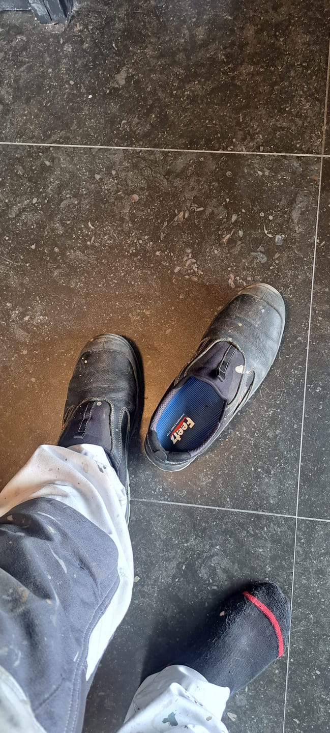 Customer photo review of Feetz® Blue One | Ultiem Hielcomfort