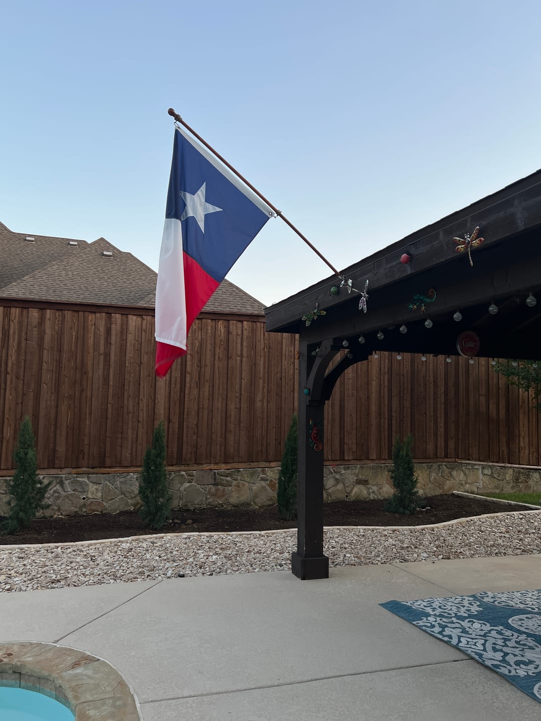 Customer photo review of 3' x 5' Texas Flag