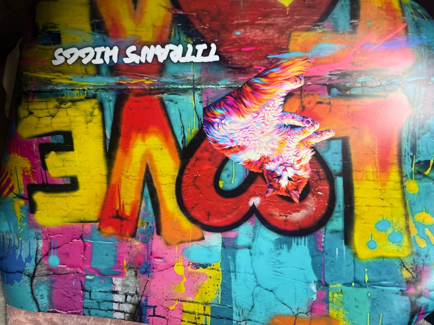 Customer photo review of Streetart - Gepersonaliseerde poster