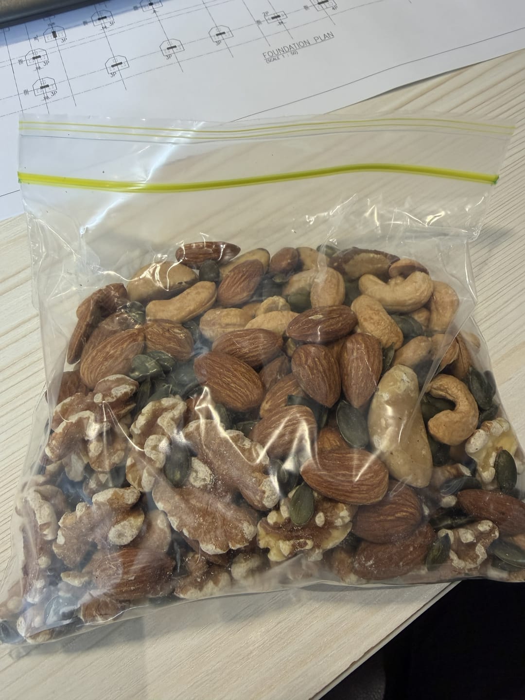 Customer photo review of Roasted Almonds (USA) Nuts