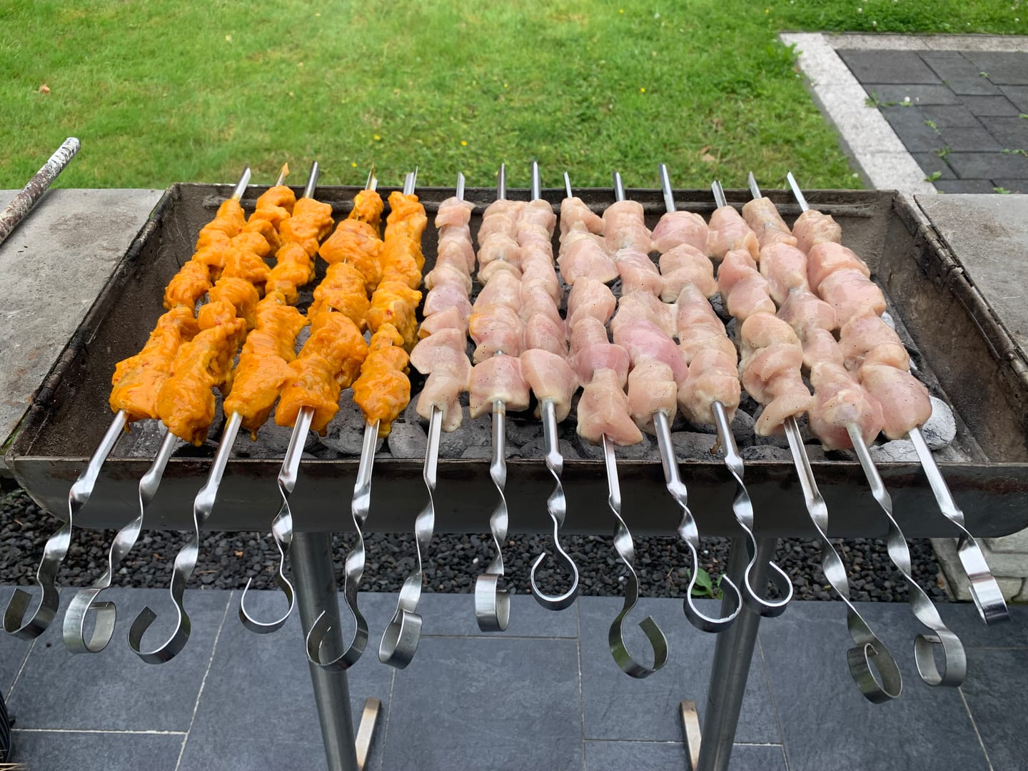 Customer photo review of Hähnchen-Schaschlik Original – zart mariniert & grillfertig | mySchaschlik
