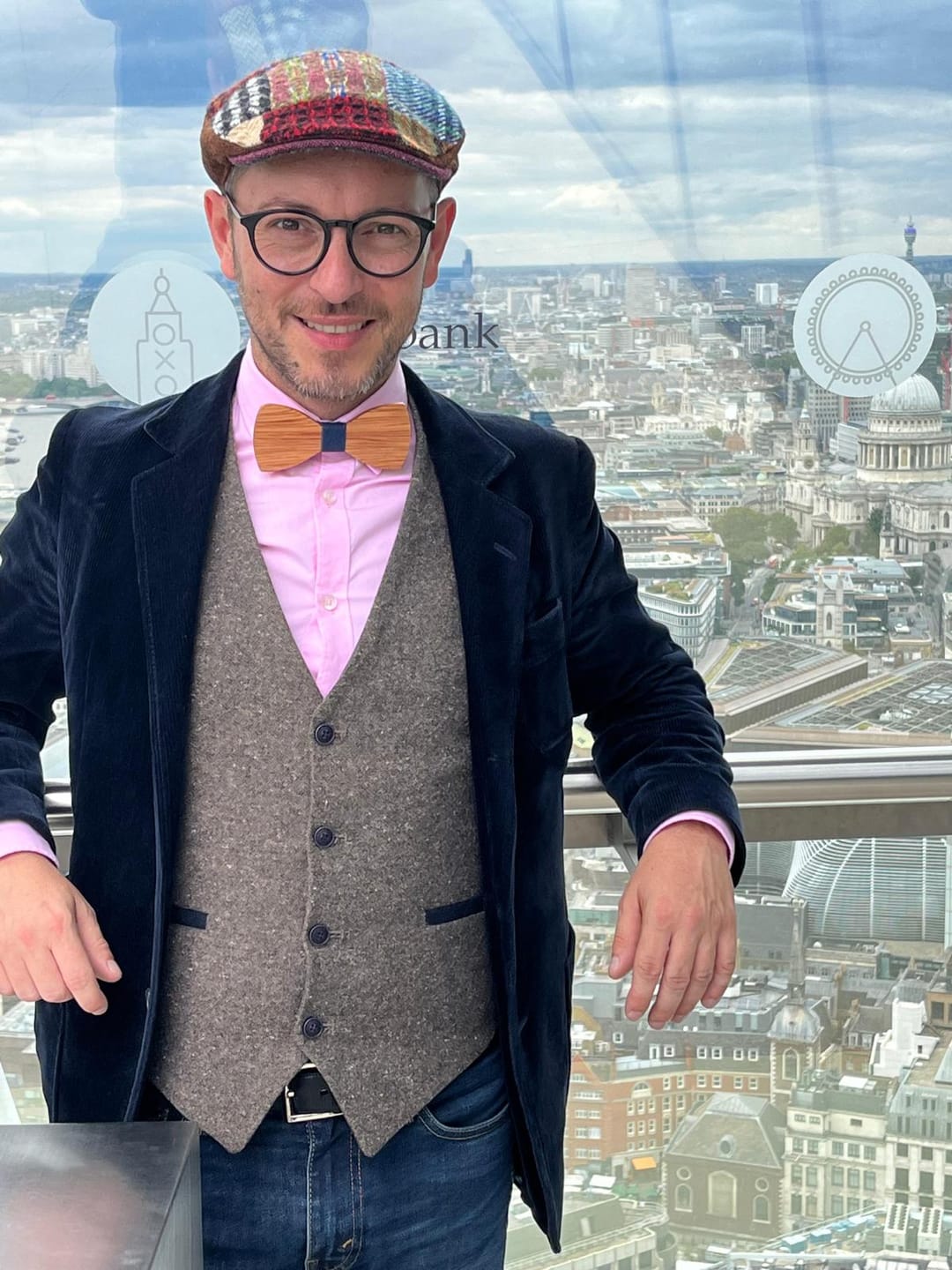 Customer photo review of Vintage Cap Heavy Patchwork Tweed - LIMITED EDITION