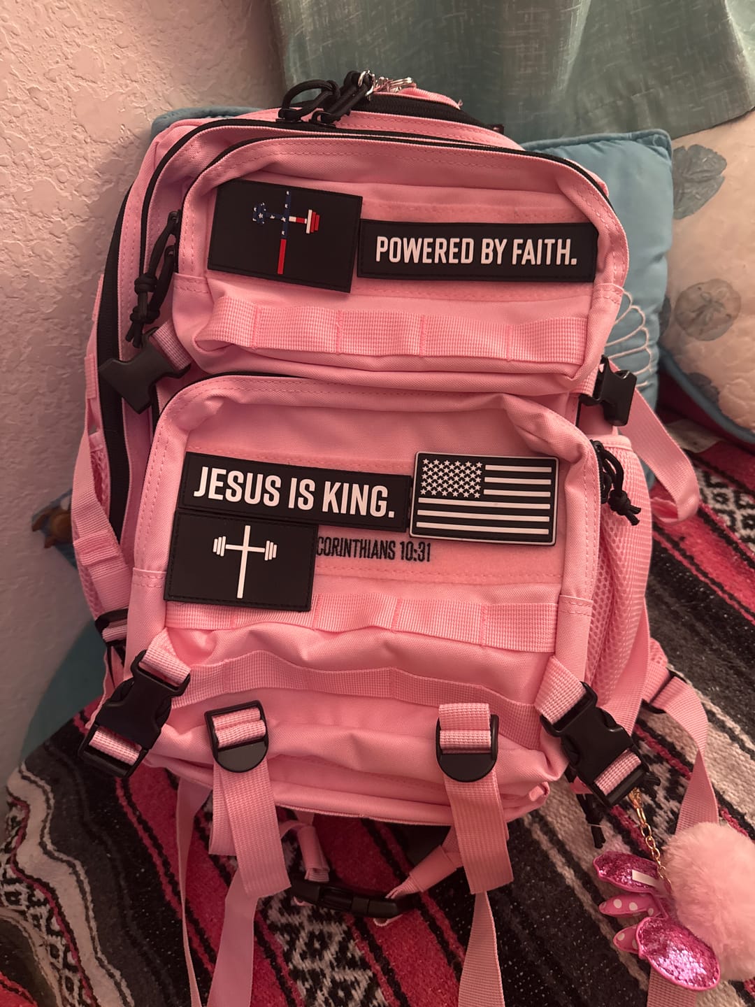 Customer photo review of 25L Tactical Backpack