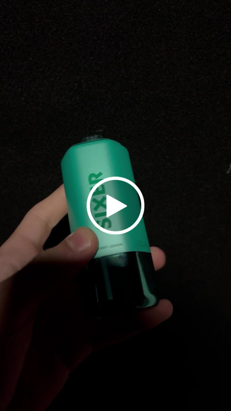 Customer video review of VAPSOLO SIXER 180k | 6 sabores en 1