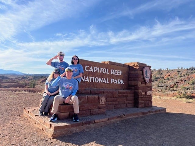 Customer photo review of Personalized National Park Tee