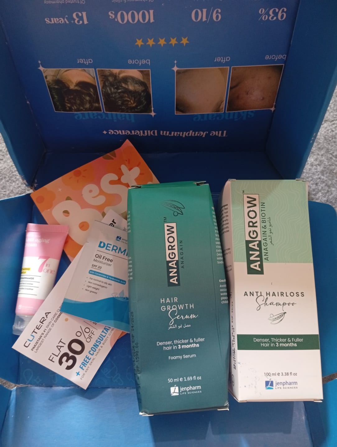 Customer photo review of ZERO HAIRFALL DUO