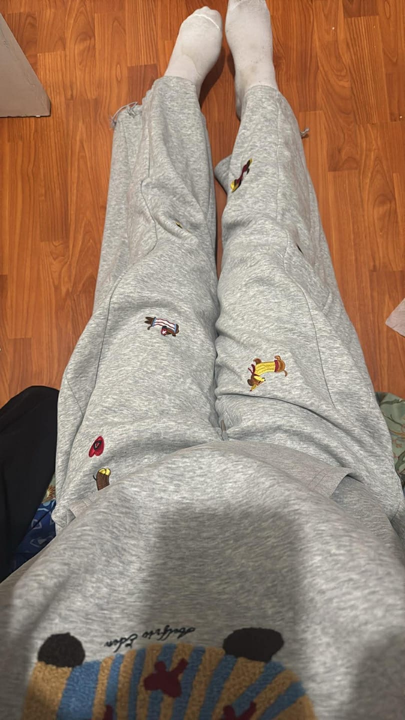 Customer photo review of Aelfric Eden Cartoon Dachshund Hoodie