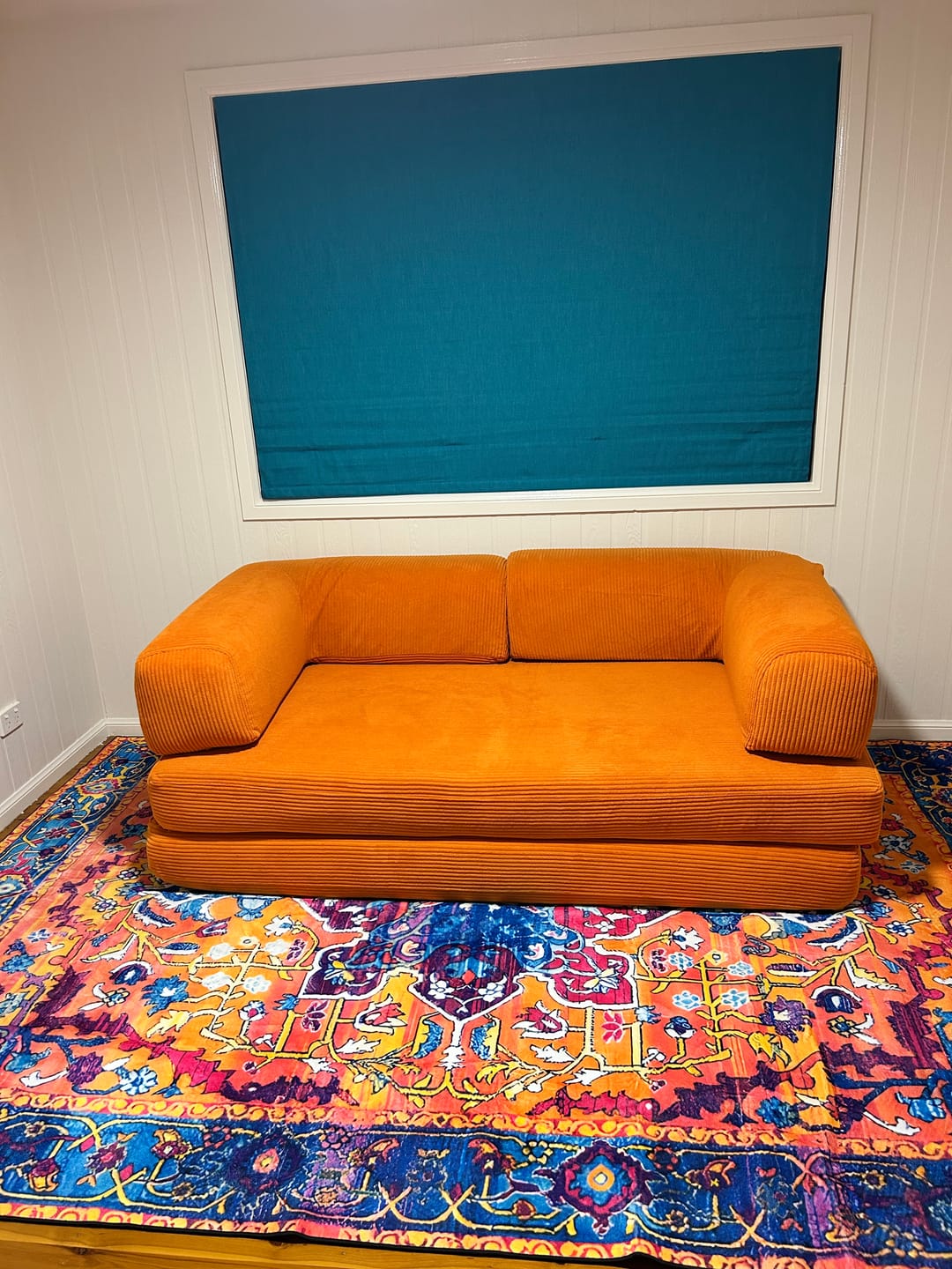 Customer photo review of Nova Sofa Bed-Orange