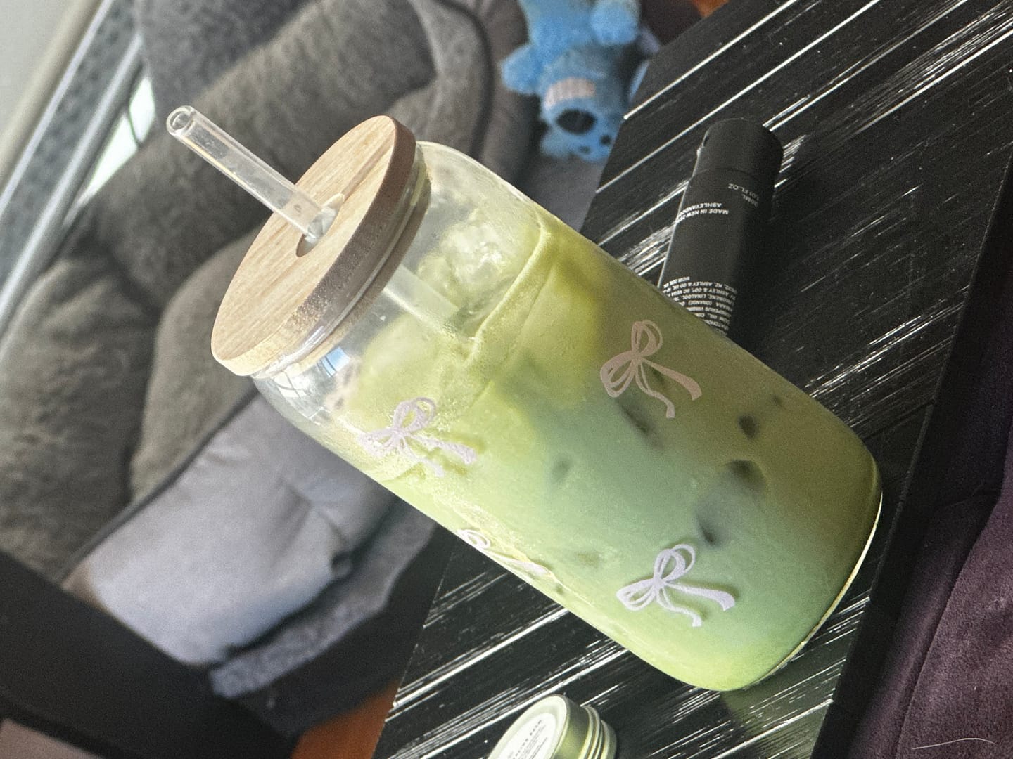 Customer photo review of Mango Matcha Latte