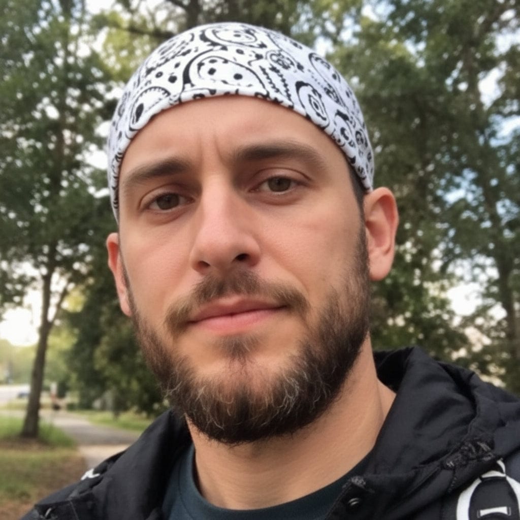 Customer photo review of GRAXON Essential Bandanas