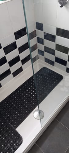 Customer photo review of 1500 x 800 Rectangle Stone Shower Tray