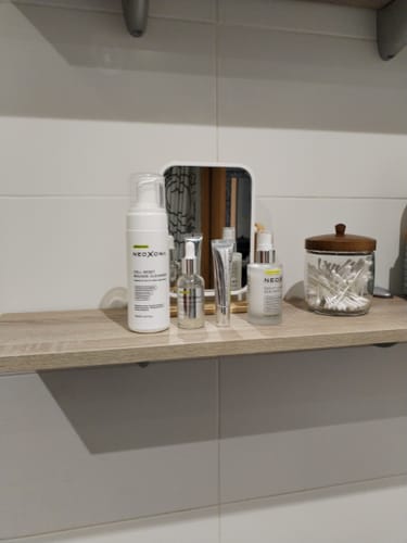 Customer photo review of Pack Advanced Longevity: Sérum, Contorno, Crema