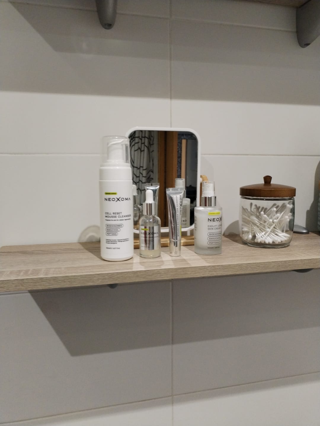 Customer photo review of Pack Advanced Longevity: Sérum, Contorno, Crema