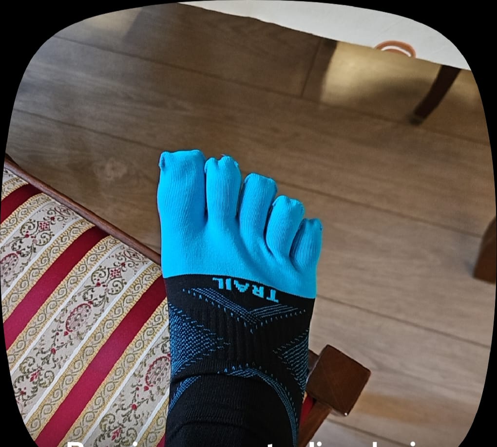 Customer photo review of 5 FINGERS SOCKS ULTRA