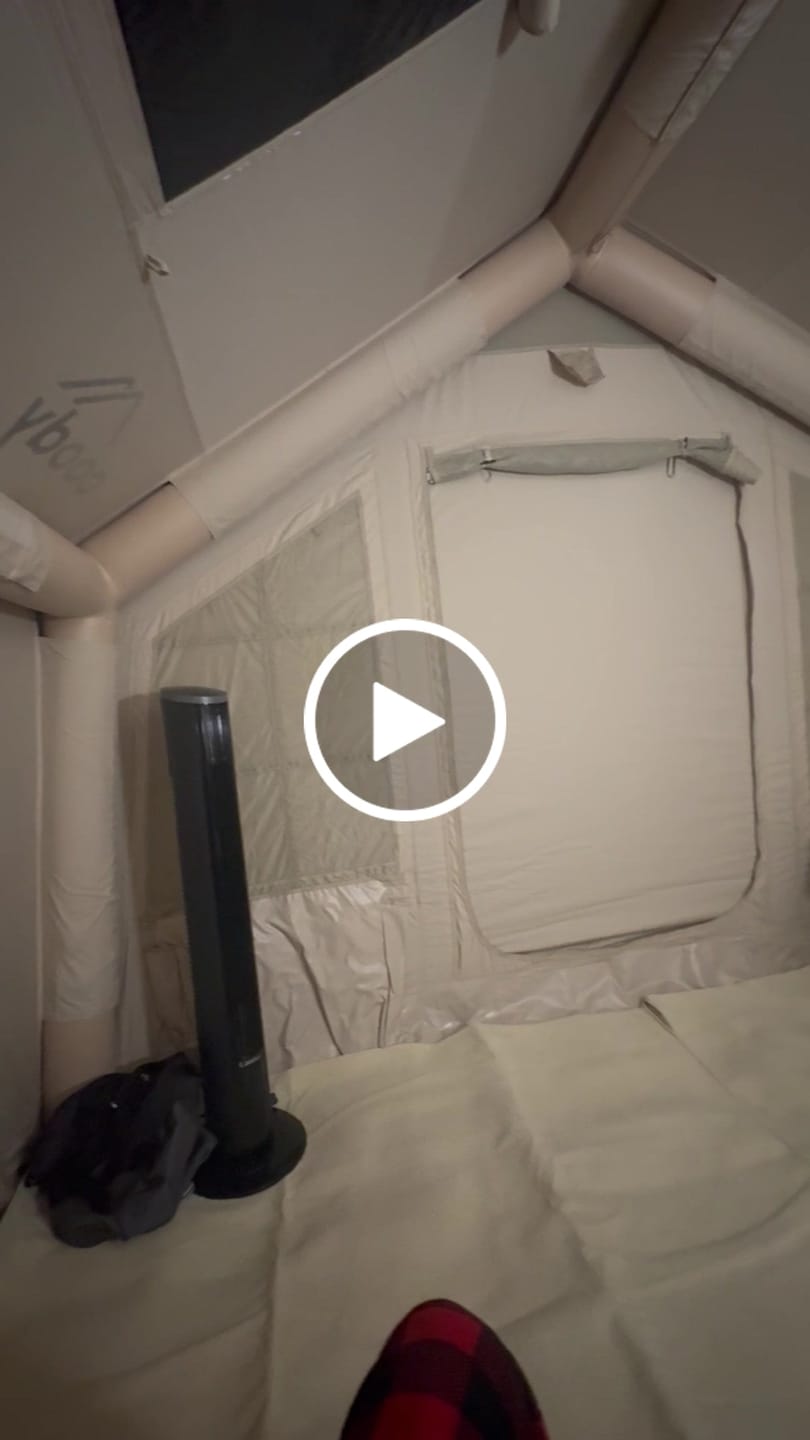 Customer video review of Coody Carpet – Tailored for Coody Familia AirTent 8.0 (Beige)