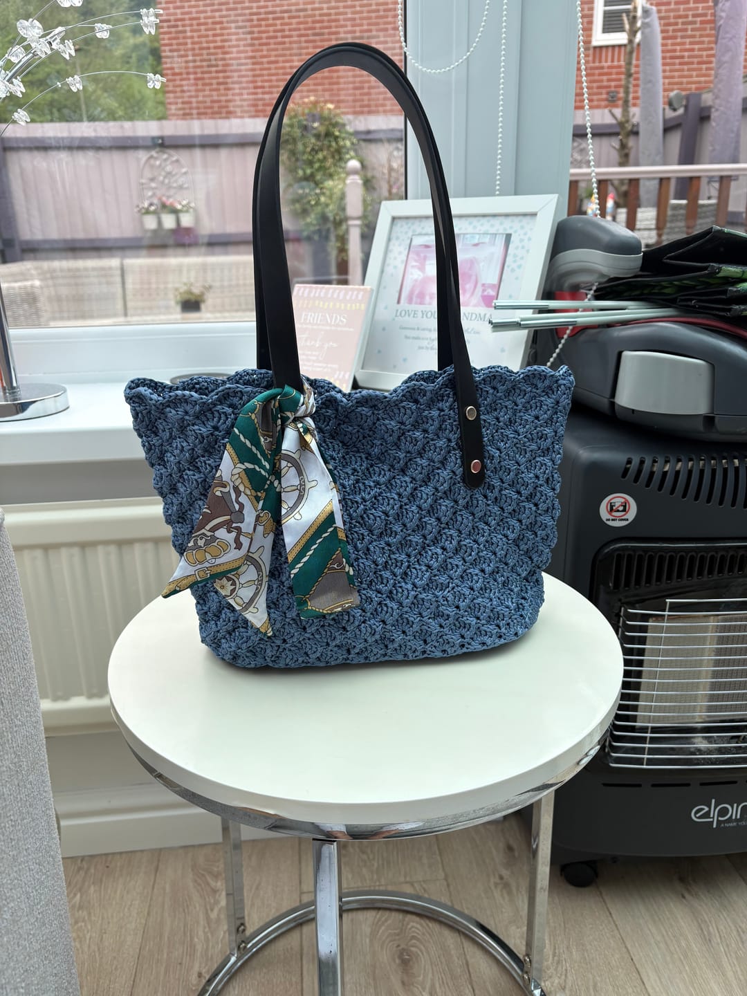 Customer photo review of CrochetPark™ Aveline crochet Shoulder Bag Kit