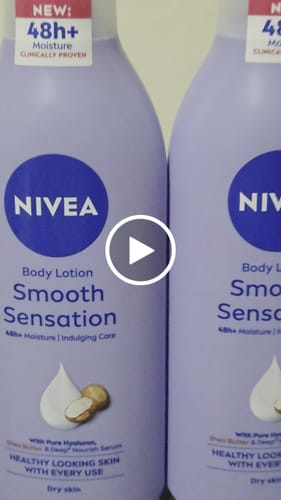 مراجعة بالفيديو من عميل لمنتج Nivea Smooth Sensation Body Lotion - 400ml Moisturizer