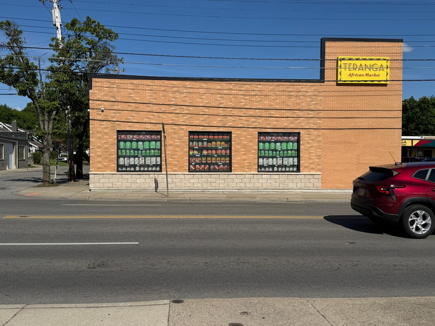 Customer photo review of Custom Printed Roller Shades