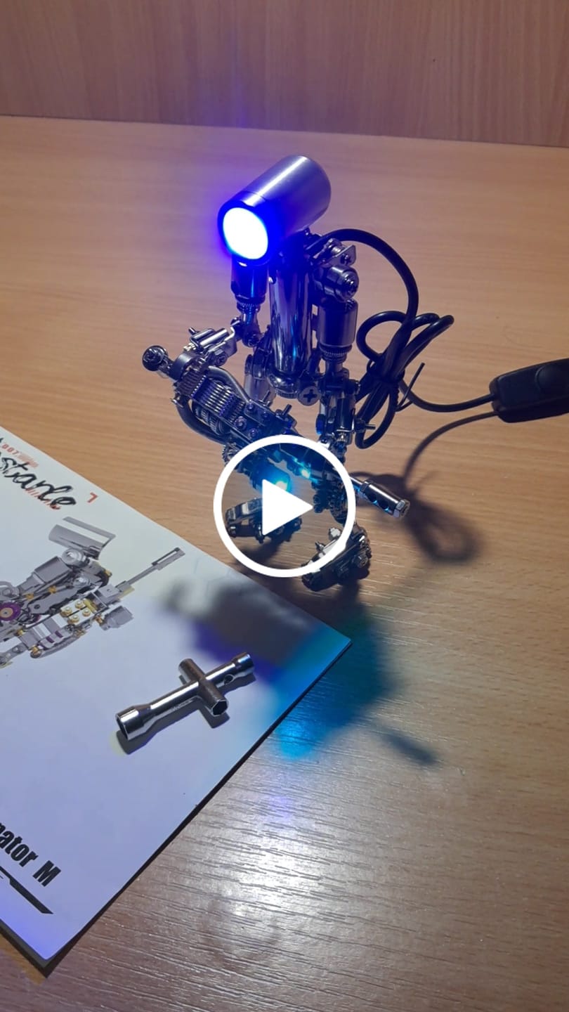 Customer video review of Terminator M – 3D Metal Model