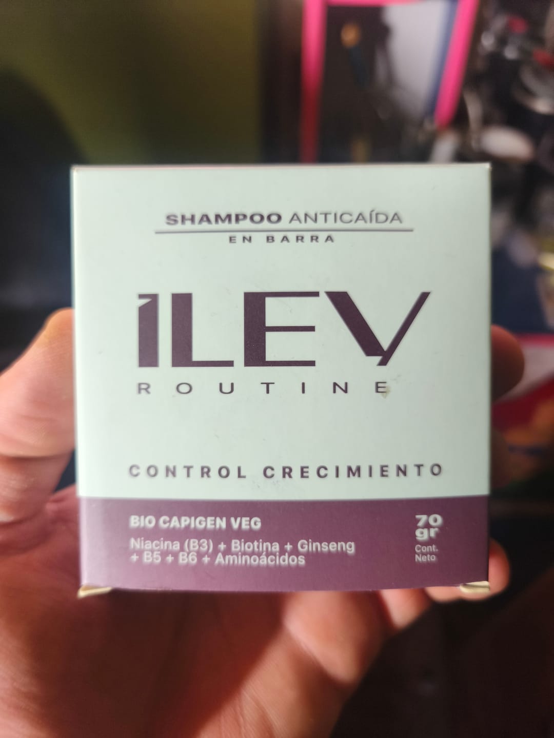 Customer photo review of 90 Días de TRÍO ANTIcaída CRECIMIENTO INTENSIVO Bomba y Tónico + 1 Shampoo 70g ENVÍO GRATIS