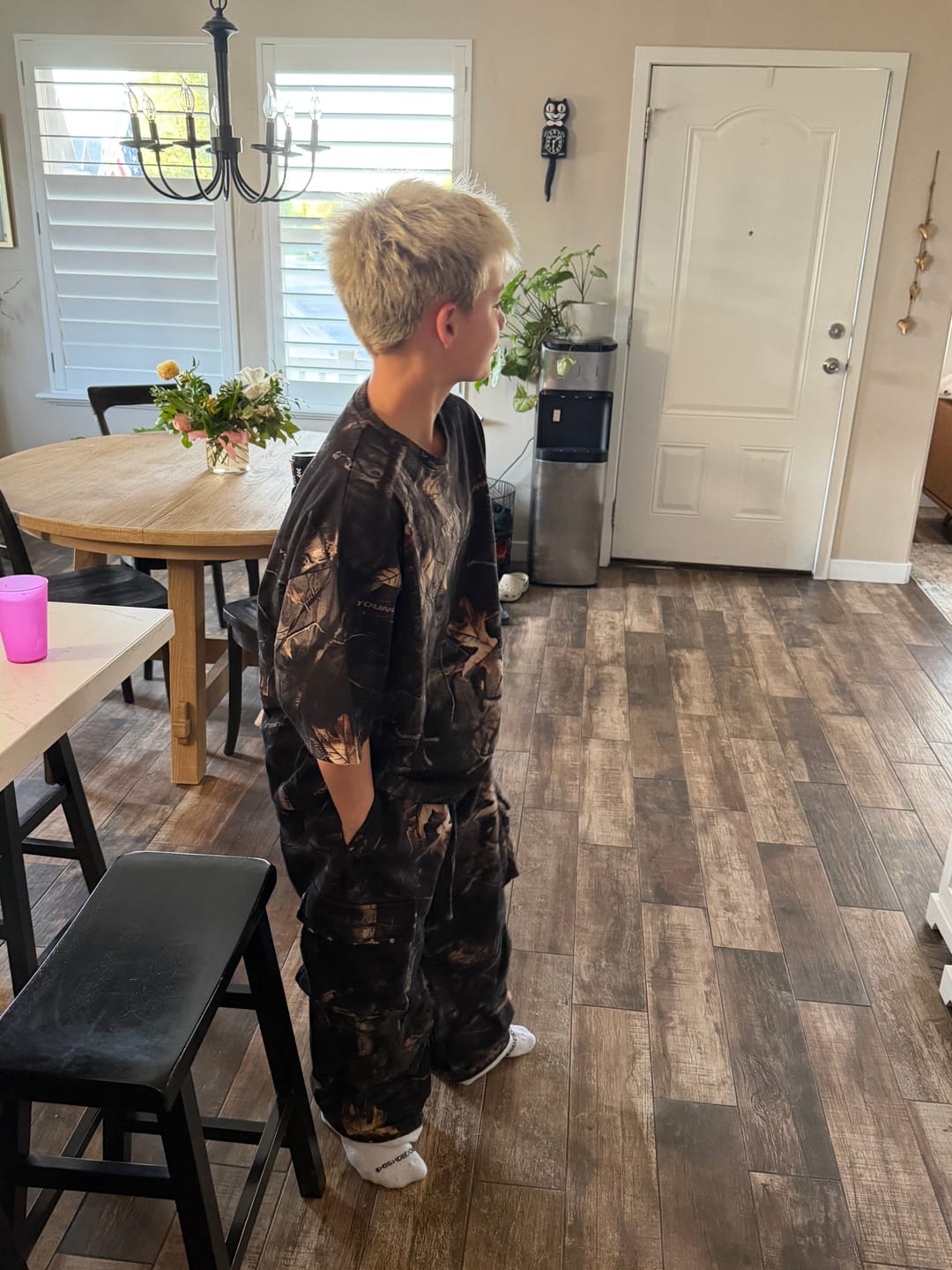 Customer photo review of 2033 - Heritage Camo Cargo Sweats